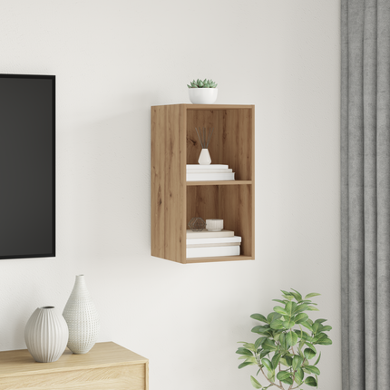 TV-bänkset 37 x 37 x 72 cm Artisan Ek Konstruerat trä